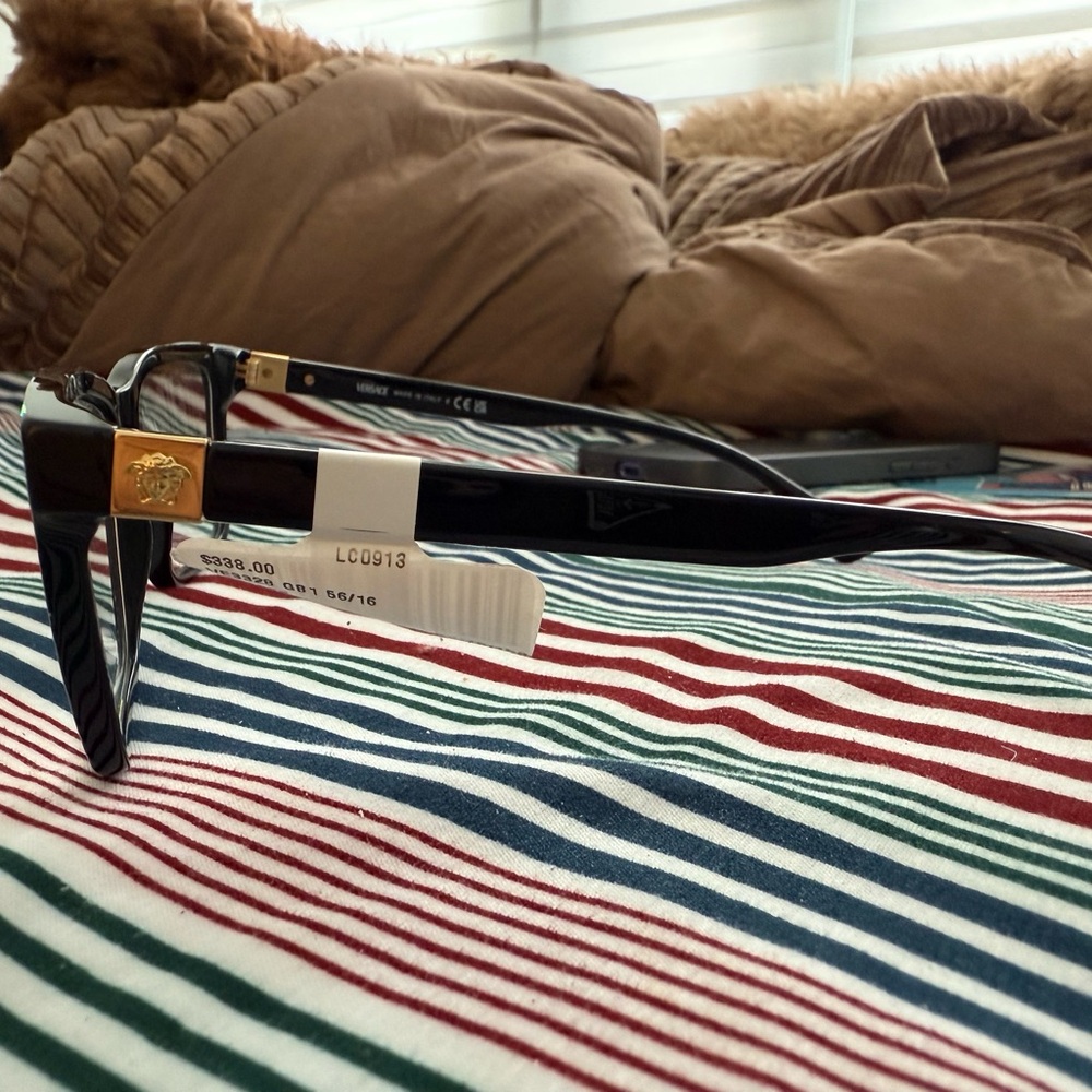 Versace Black Designer Glasses
